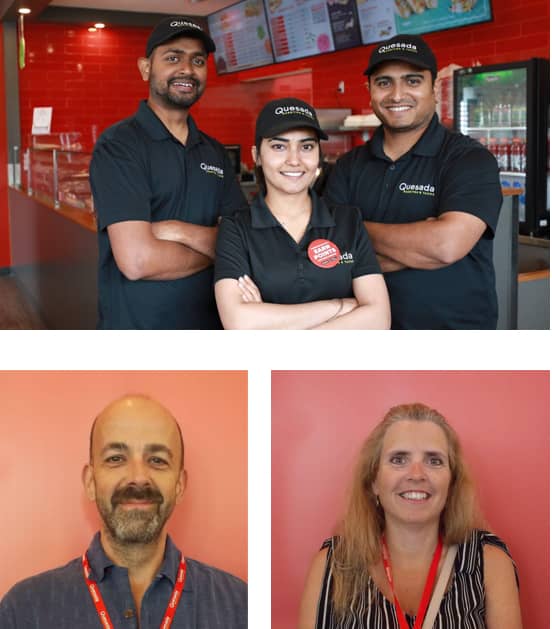 Quesada's franchisee