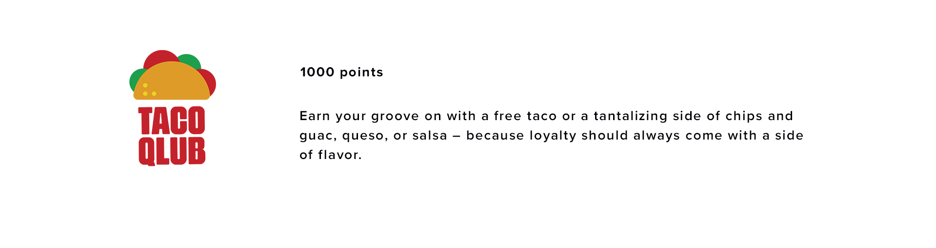 Points for Taco Qlub
