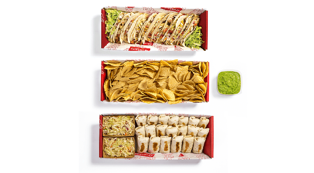 Mexican catering platter