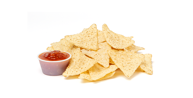 Tortilla chips and salsa