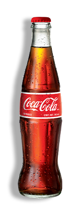 Coca-Cola glass bottle