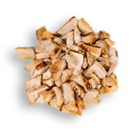 Flame-grilled chicken