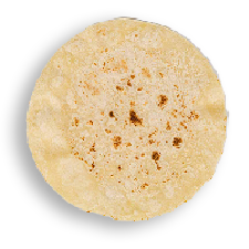 White tortilla